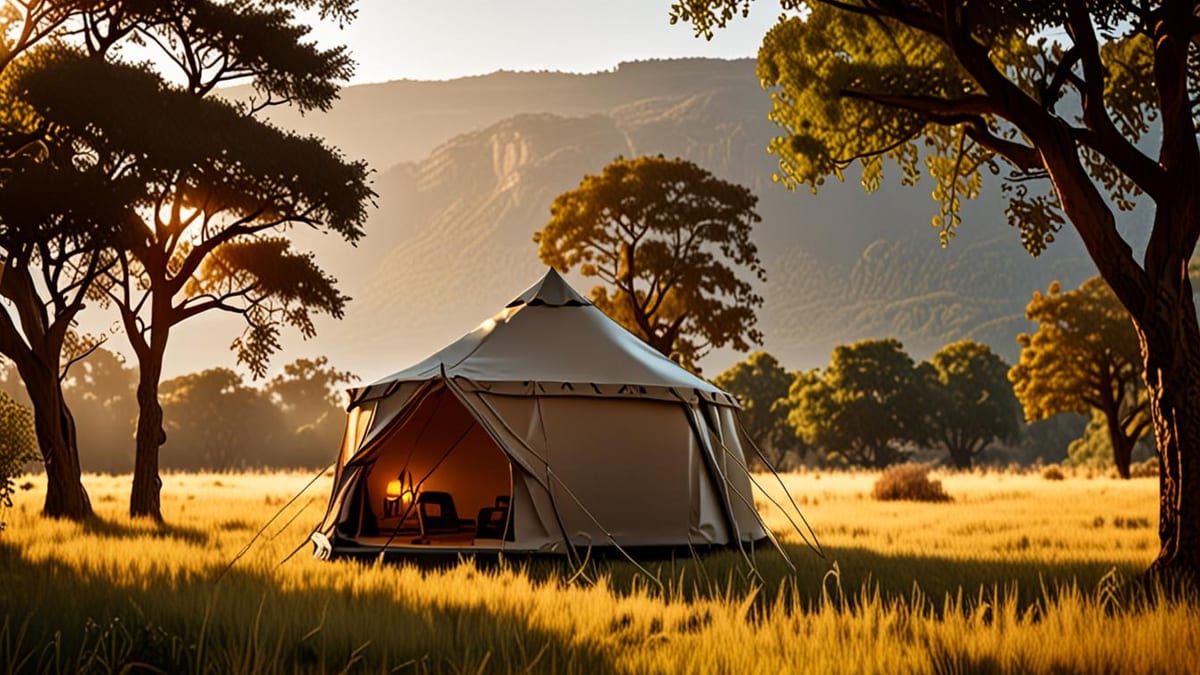 choose a glamping site