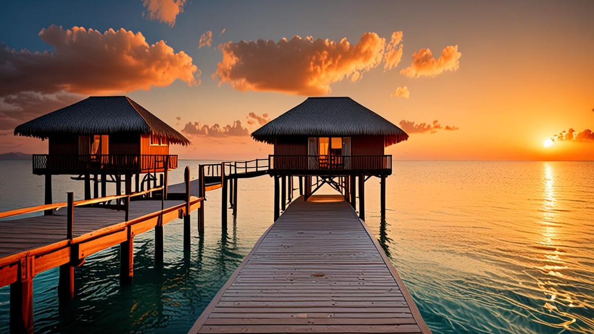 resort stay in the Maldives