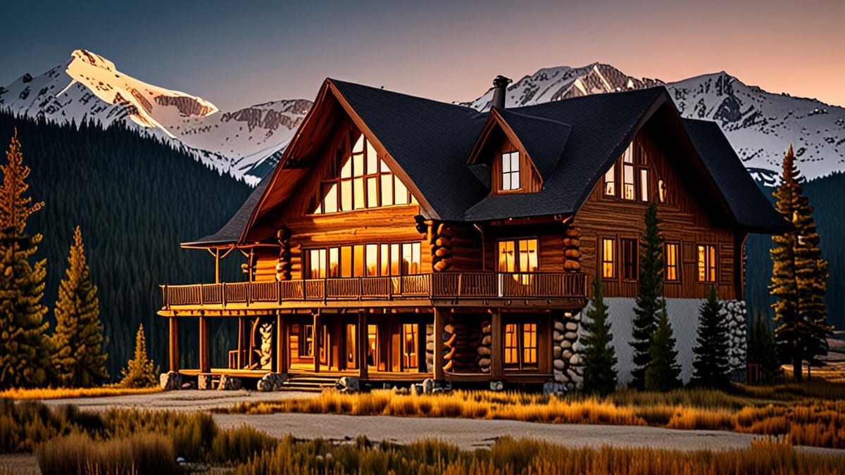 mountain lodge